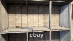 Vintage Mini General Store Style Kitchen Cupboard Open Shelf Display BayTree x 2