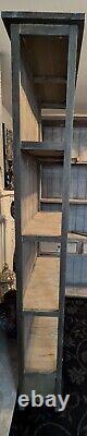 Vintage Mini General Store Style Kitchen Cupboard Open Shelf Display BayTree x 2
