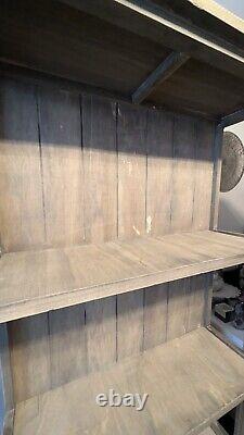 Vintage Mini General Store Style Kitchen Cupboard Open Shelf Display BayTree x 2
