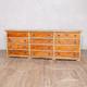 Vintage Multi-drawer Kitchen Dresser Storage Wooden Sideboard