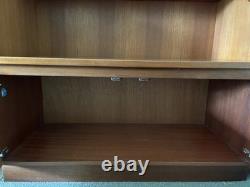 Vintage Nathan Furniture Mid Century, Teak Dresser/Display Cabinet