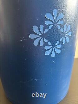 Vintage Nesting Tupperware Servalier Canister Set of 5 Blue