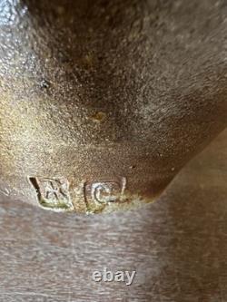 Vintage Nic Collins Studio Pottery Canister with Lid Powdermills Dartmoor