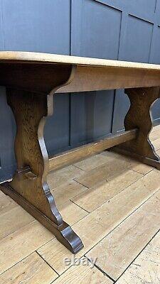 Vintage Oak Refectory Table / Dining Table / Retro Kitchen Table