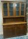 Vintage Oak School/laboratory Cupboard Display Cabinet / Kitchen Larder Dresser