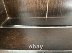Vintage Oak Welsh Dresser Sideboard Kitchen Plate Rack Carved Display