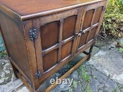 Vintage Oak Welsh Dresser, Solid Wood