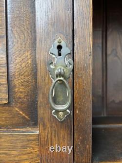 Vintage Oak Welsh Dresser Traditional Farmhouse Kitchen Dresser with Drawers