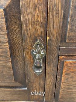 Vintage Oak Welsh Dresser Traditional Farmhouse Kitchen Dresser with Drawers