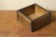 Vintage Old Wooden Square Moke Showa Retro Kitchen Decor