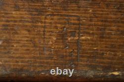 Vintage Old Wooden Square Moke Showa Retro Kitchen Decor