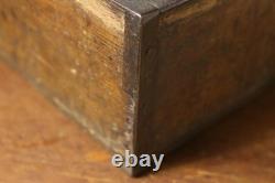 Vintage Old Wooden Square Moke Showa Retro Kitchen Decor