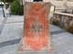 Vintage Oushak Rug 4x7.9 Antique Coral Wool Carpet Handmade Turkish Medallion