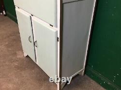 Vintage Painted 1960s Kitchen Larder Cupboard Cabinet. Courier Available
