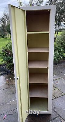 Vintage Pantry Larder Kitchen Cabinet Cupboard 1950s metal locker broom cupboard