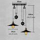 Vintage Pendant Light Home Kitchen Lamp Ceiling Lights Retro Chandelier Lighting