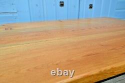 Vintage Pine Kitchen Breakfast Dining Table Writing Desk Dressing Table