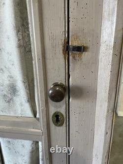 Vintage Pine Kitchen Larder Cupboard Storage Unit Solid Wood