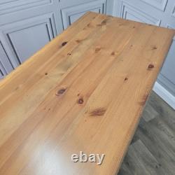 Vintage Pine Sideboard Cupboard Drawers Country Style Wooden Retro Kitchen Unit