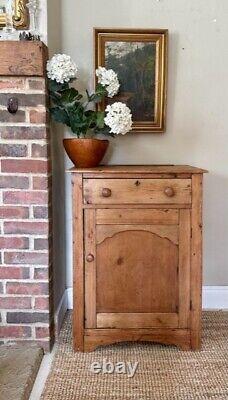 Vintage Pine Welsh Dresser, Wooden Antique Style, Country Farmhouse Decor