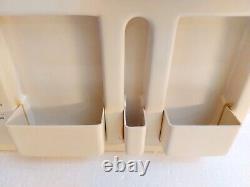 Vintage Plastic Wall Organizer/Kitchen Organizer/Wall Silo/ France 70s