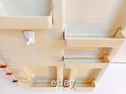 Vintage Plastic Wall Organizer/Kitchen Organizer/Wall Silo/ France 70s