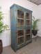 Vintage Reclaimed Indian Glazed Wooden Free Standing Kitchen Drinks Cabinet