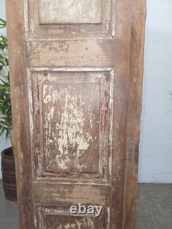 Vintage Reclaimed Indian Glazed Wooden Free Standing Kitchen Drinks Cabinet
