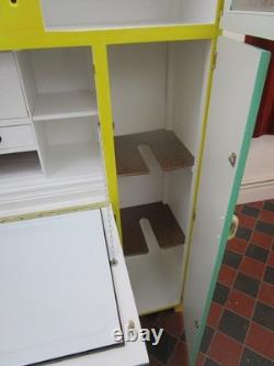 Vintage Retro 1930 1940 1950 Larder Kitchenette Cabinet Storage Pantry Drawers