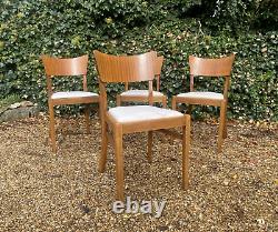 Vintage Retro 1950's Kitchen Dining Chairs X 4