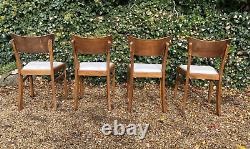 Vintage Retro 1950's Kitchen Dining Chairs X 4