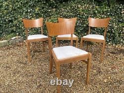 Vintage Retro 1950's Kitchen Dining Chairs X 4