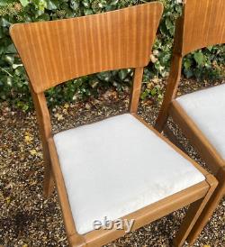 Vintage Retro 1950's Kitchen Dining Chairs X 4