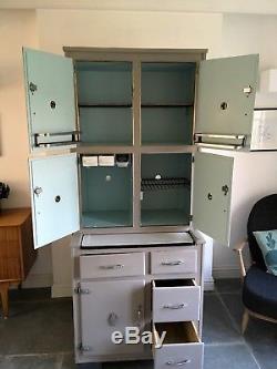 Vintage Retro 1950s Kitchen Larder Cabinet Cupboard Shop Display