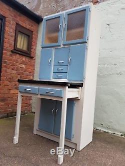 Vintage Retro 1950s Kitchen Larder Cabinet Cupboard With Pull Out Table