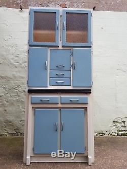 Vintage Retro 1950s Kitchen Larder Cabinet Cupboard With Pull Out Table