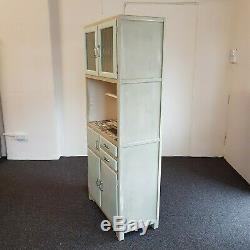Vintage Retro 1960s Kitchenette Pantry Cupboard Cabinet Shabby Chic (Delivery)