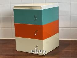 Vintage Retro 1960s Nally Ware Plastic Stackable Container Cake Biscuits Scones