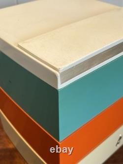 Vintage Retro 1960s Nally Ware Plastic Stackable Container Cake Biscuits Scones