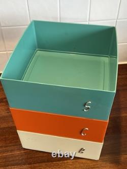 Vintage Retro 1960s Nally Ware Plastic Stackable Container Cake Biscuits Scones