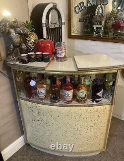 Vintage Retro 60s 70s Home Cocktail Drinks Bar Cabinet
