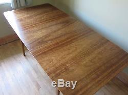 Vintage Retro Alfred Cox Heals I950s Walnut and Rosewood Extending Dining Table