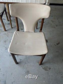 Vintage Retro Amazing Rare Unique Extending Kitchen Table 4 Dining Chairs Seats