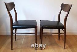Vintage Retro Antique Mid Century Kitchen Dining Chairs x 2