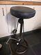 Vintage Retro Bar Stool With Bicycle Pedal Real Leather Suitable Kitchen Bar Pub
