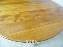 Vintage Retro ERCOL Elm 610 model windsor dining kitchen Slimline table 60s