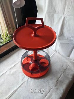 Vintage Retro FLAIR Holland Drinks Table / Wine Rack Designed By Marc Held