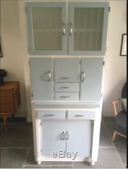 Vintage Retro Fully Restored Kitchen Larder Cabinet Cupboard Kitchenette