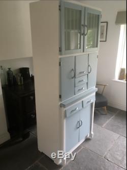 Vintage Retro Fully Restored Kitchen Larder Cabinet Cupboard Kitchenette