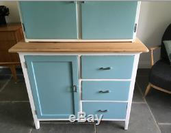 Vintage Retro Fully Restored Kitchen Larder Cupboard Cabinet Kitchenette
